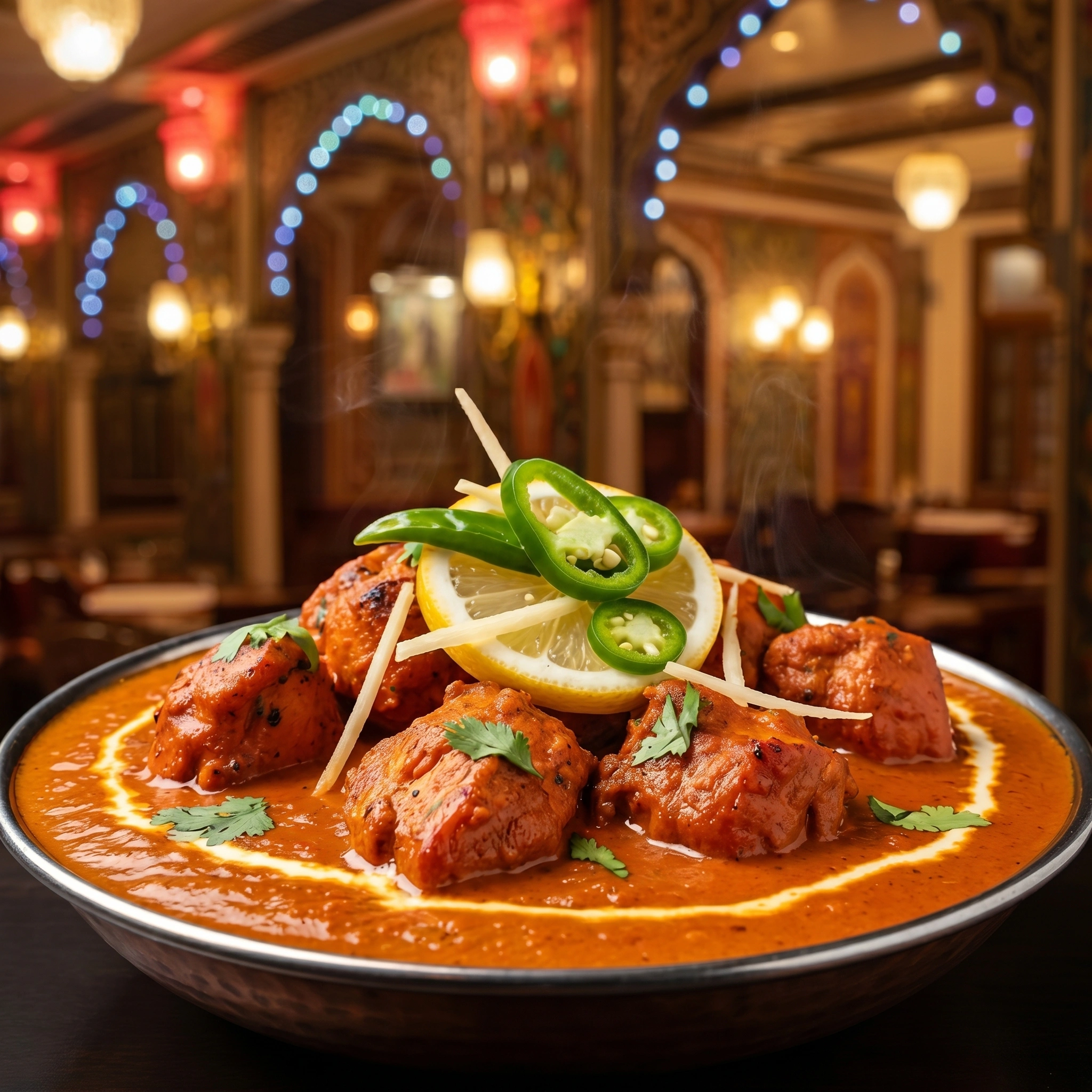 Authentic Chicken Tikka Masala at New Asian Village Sherwood Park